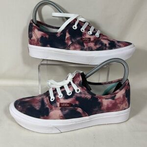 Vans Unisex Grunge Washed Tie Dye Comfycush Sneakers W's 7/M's 5.5